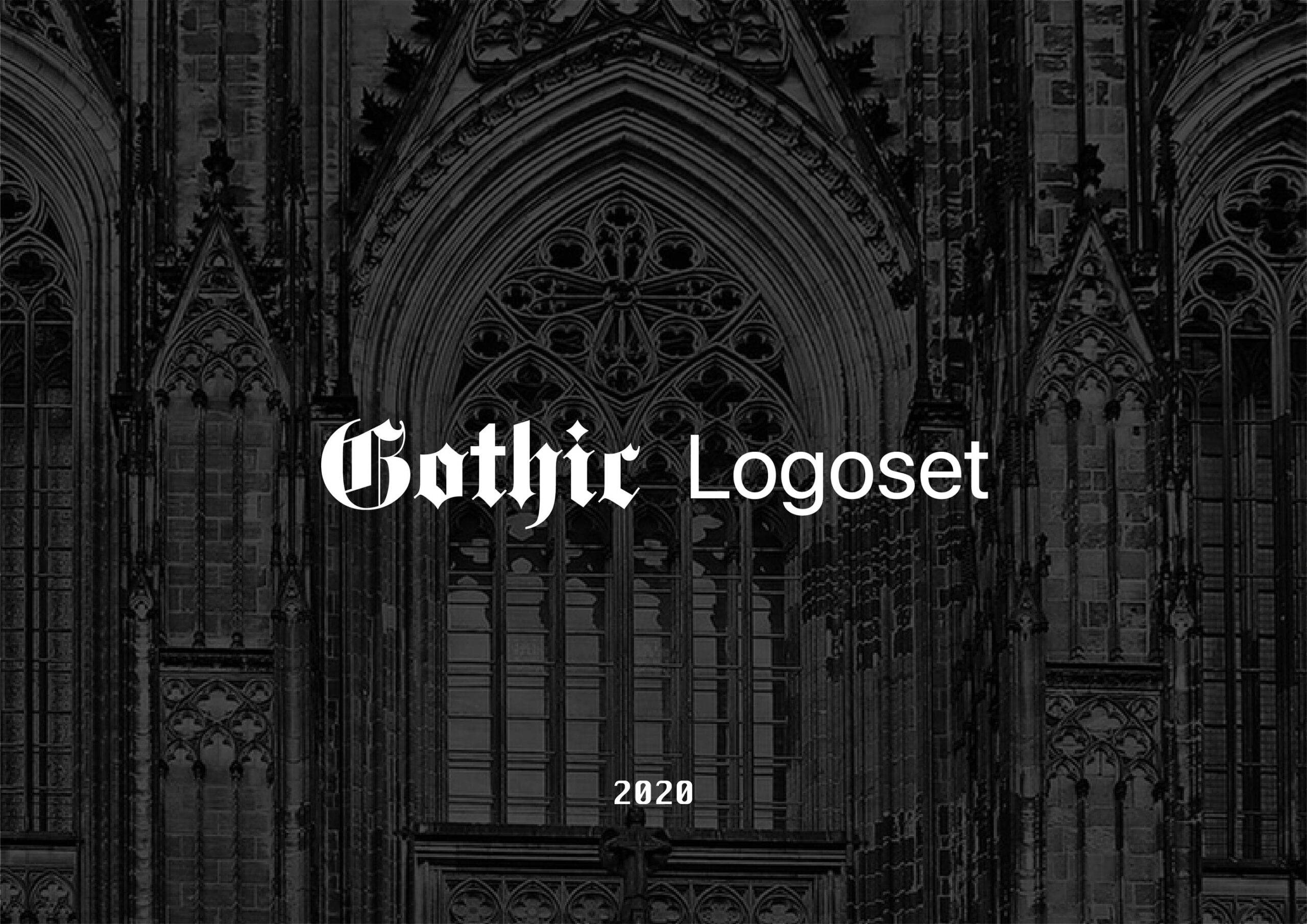 Готический логотип – Gothic logoser